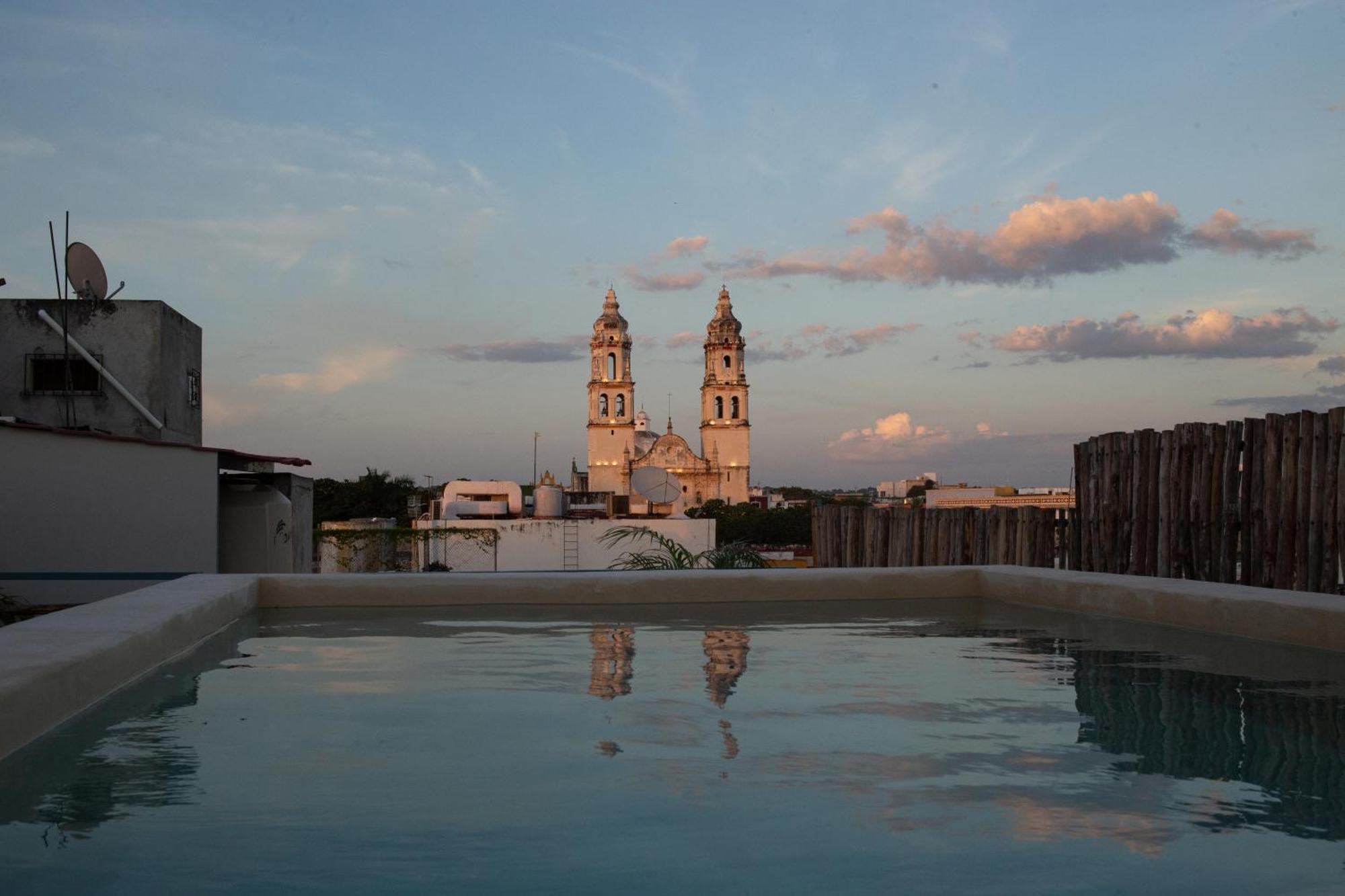 Casa Tunez Campeche Exteriör bild